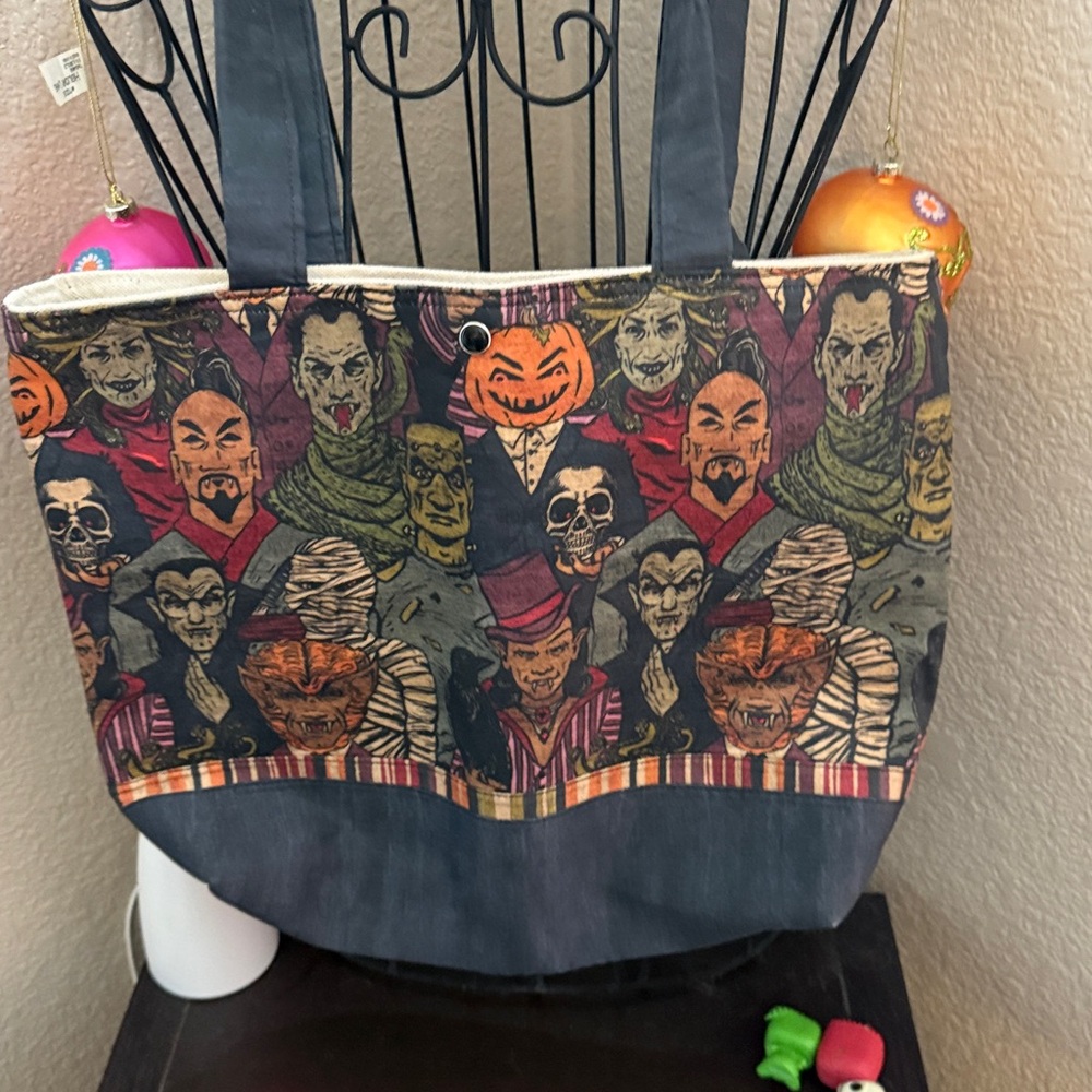 Halloween Themed Tote Bag